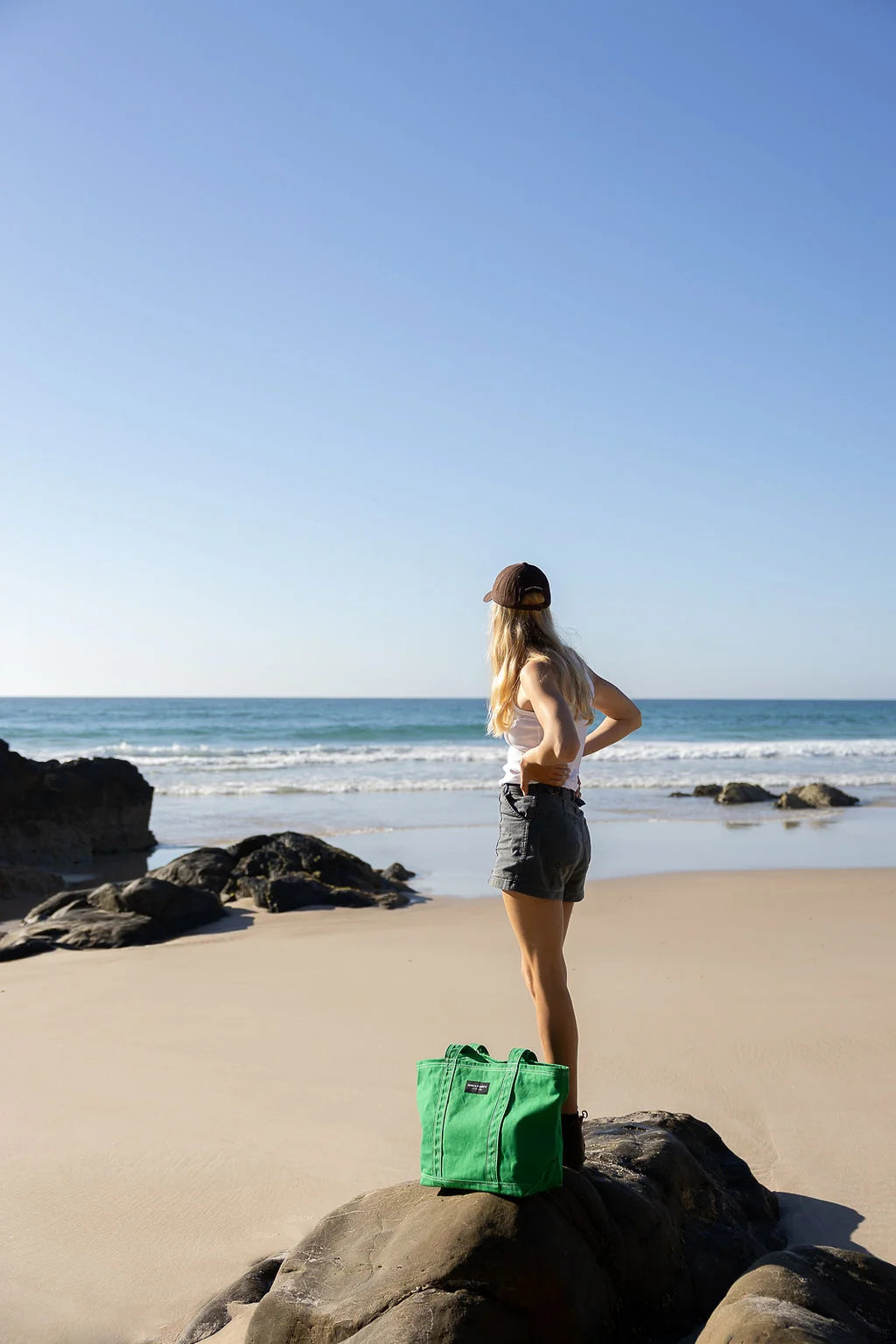The Remote Tote in Daintree Green