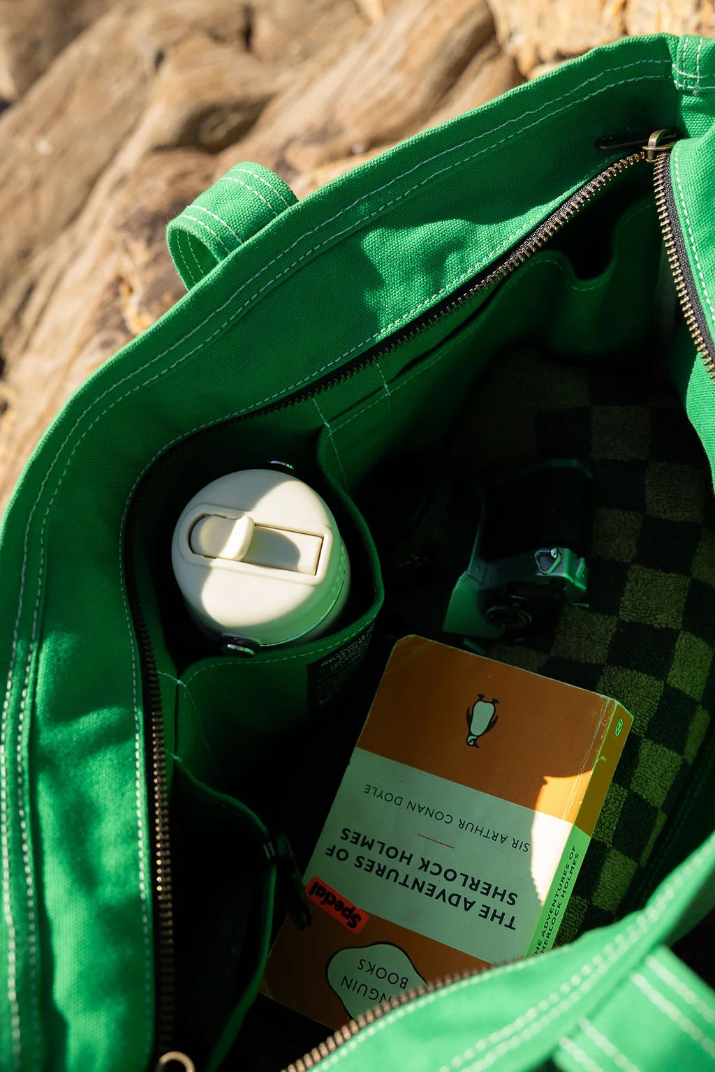 The Remote Tote in Daintree Green