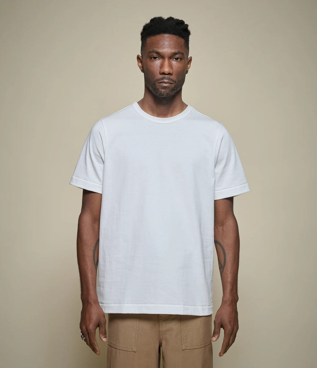 Merz b. Schwanen Soft Pima Cotton T-Shirt TEE01 in White