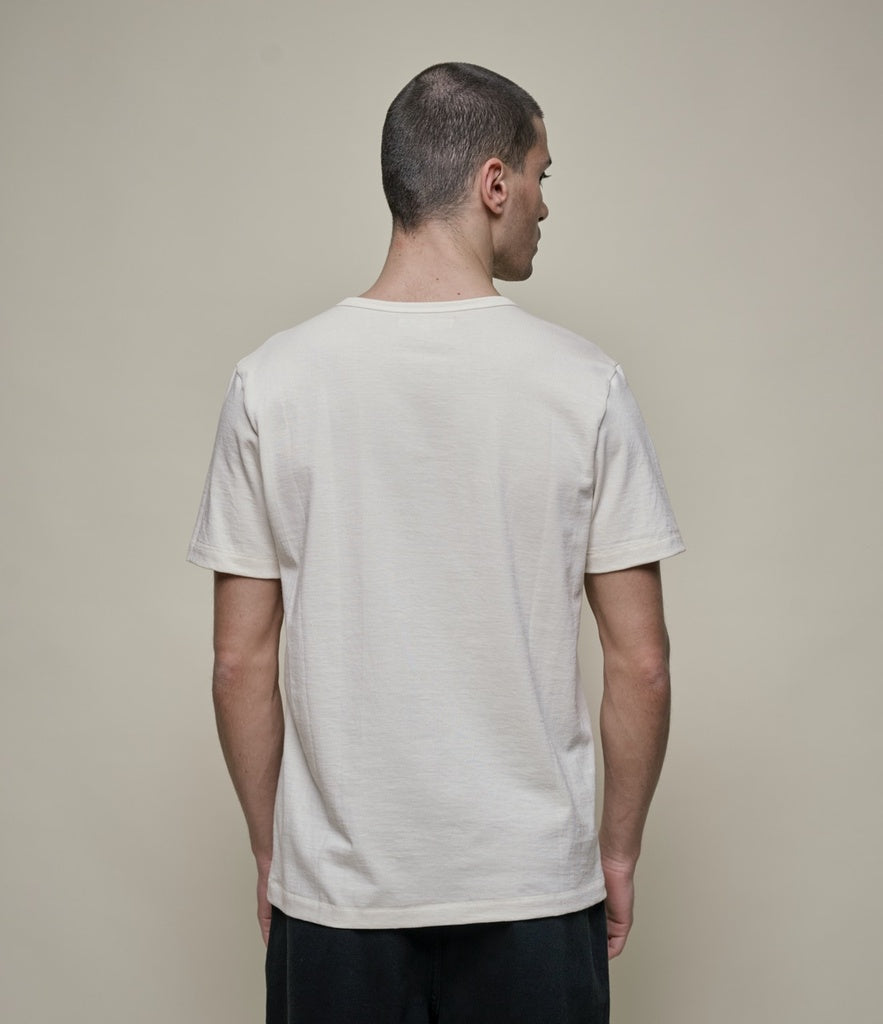 Merz B. Schwanen Classic Loopwheeled T-Shirt 215 Natural