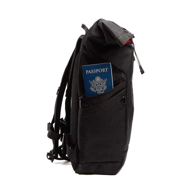 Manhattan Portage Reflective Pace Backpack Black