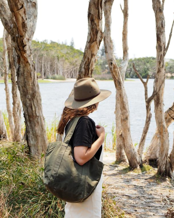 Remote Projects Bush Waxed Canvas Everyday Tote