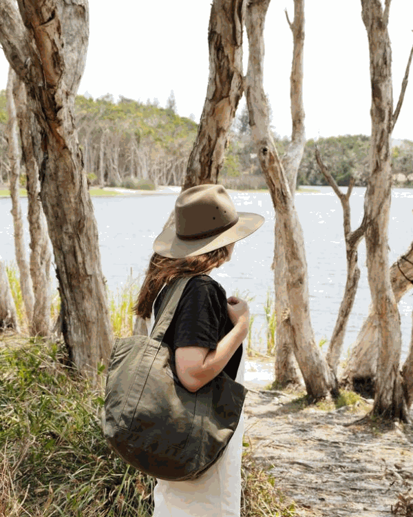 Remote Projects Bush Waxed Canvas Everyday Tote