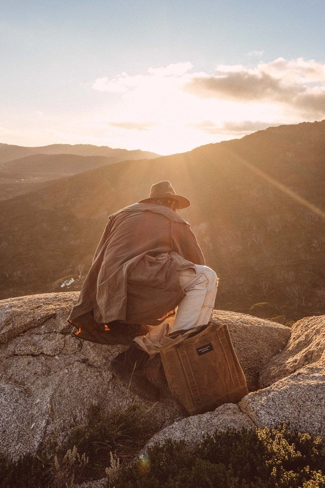 Remote Projects Desert Waxed Canvas Everyday Tote