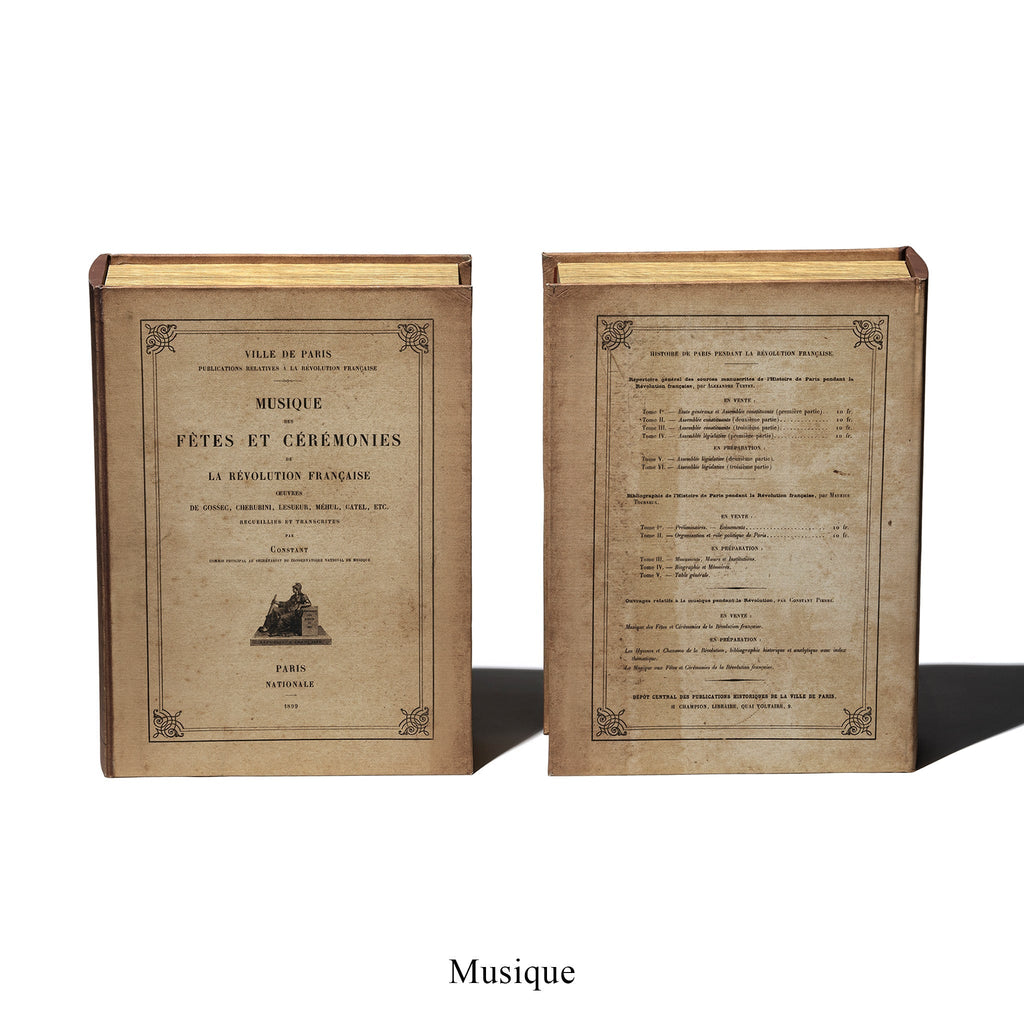 Puebco Large Empty Book - Musique