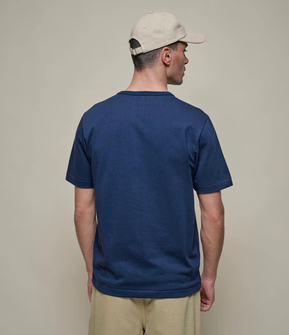 Merz b. Schwanen Vintage Machine Refined Classic Fit T-Shirt Ink Blue