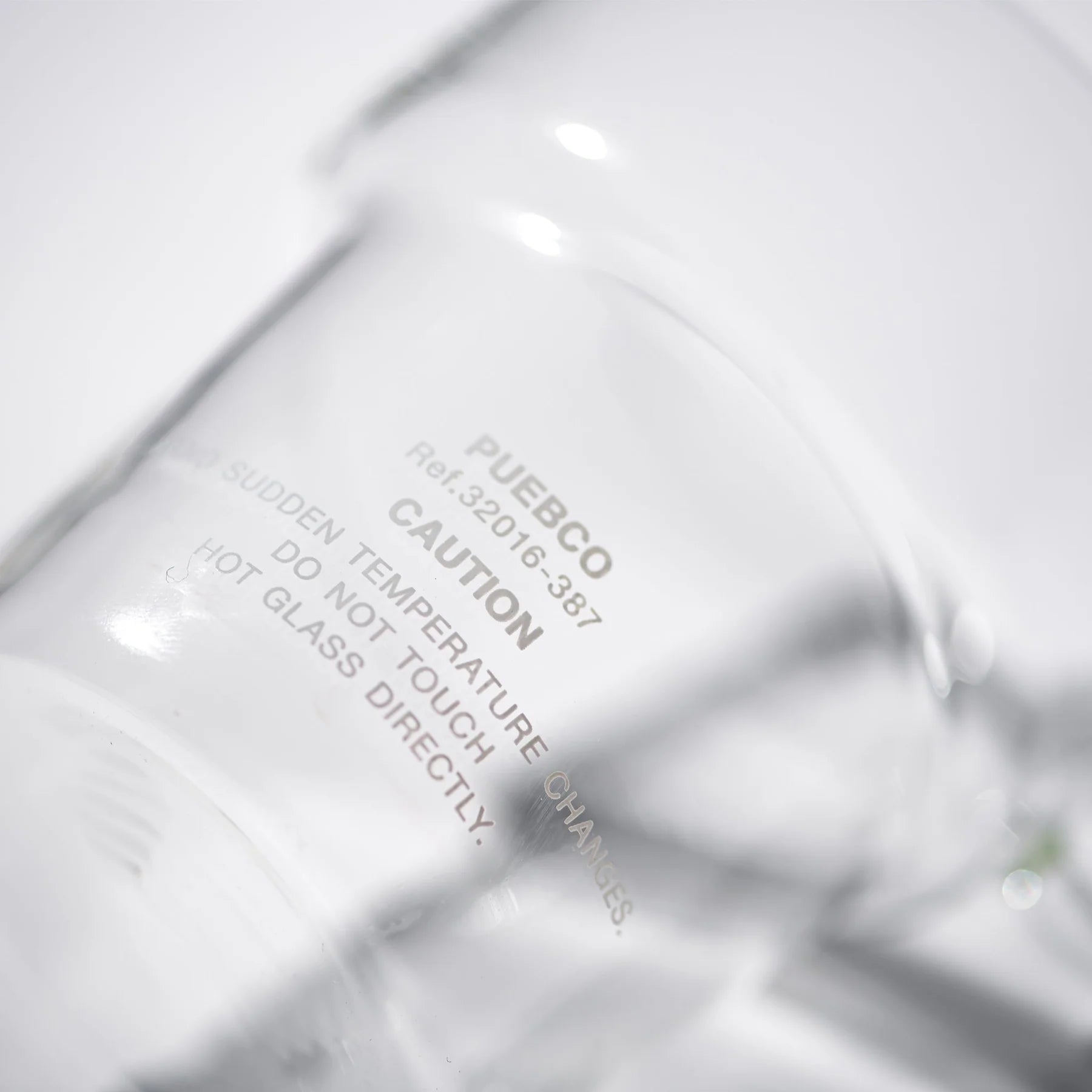 Puebco Borosilicate Glass Mug / Shallow Stacking