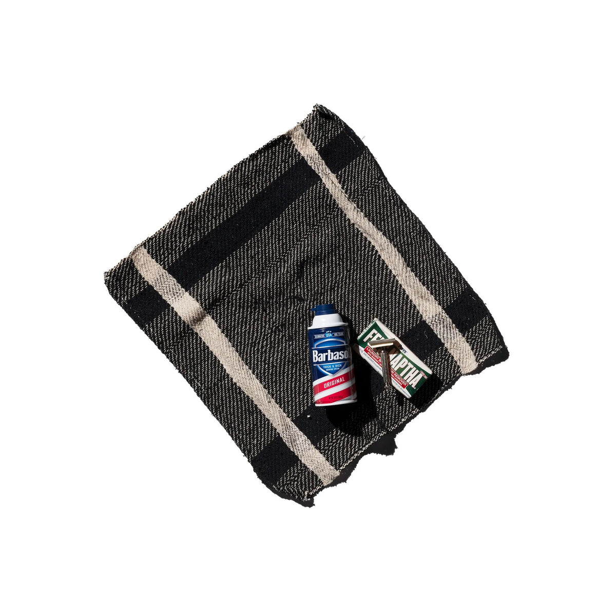 Puebco Indian Cloth in Black Check