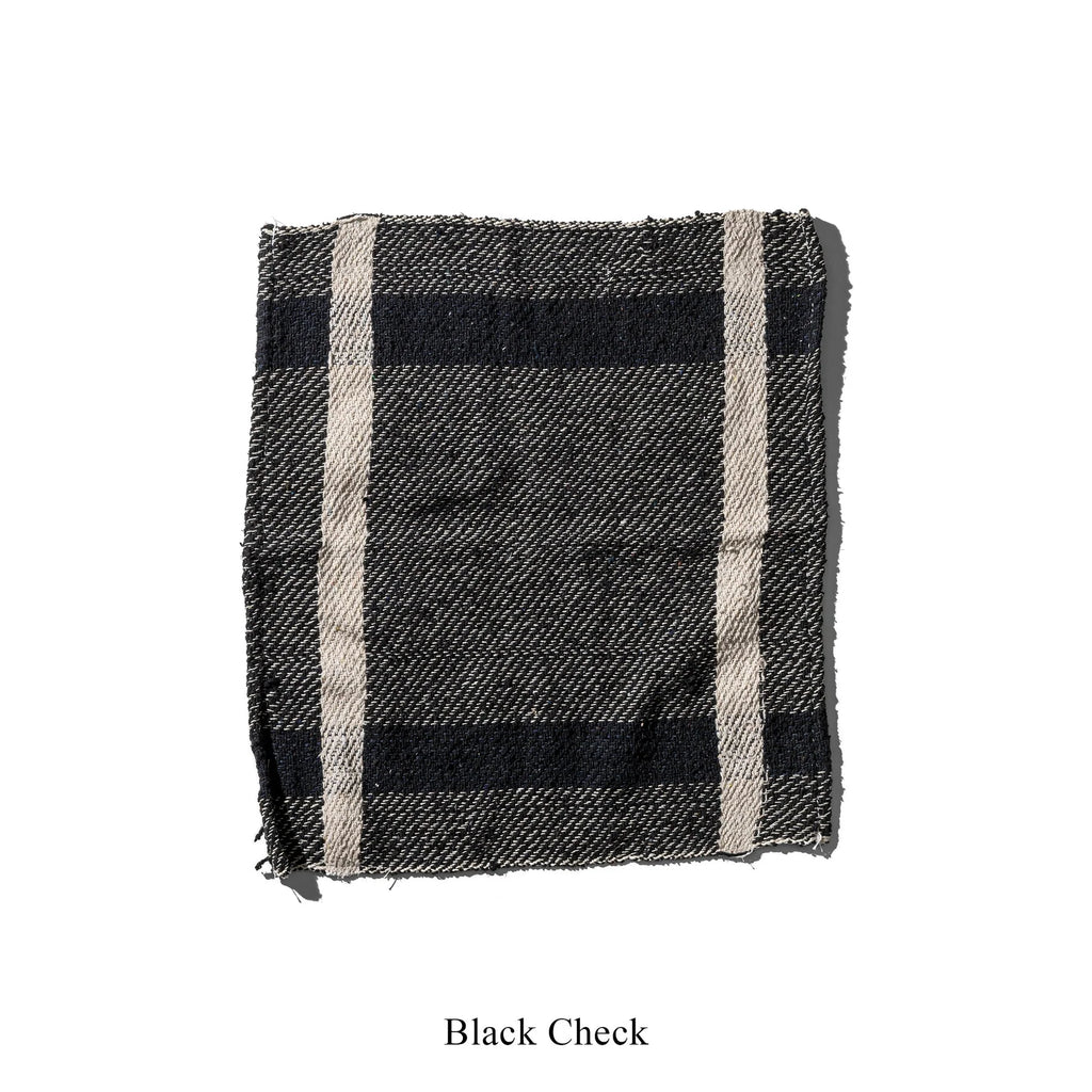 Puebco Indian Cloth in Black Check
