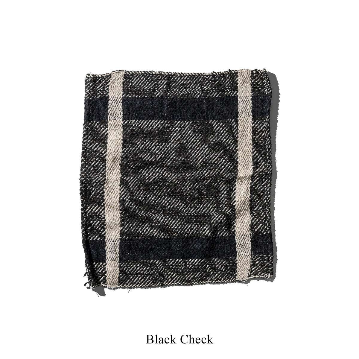 Puebco Indian Cloth in Black Check