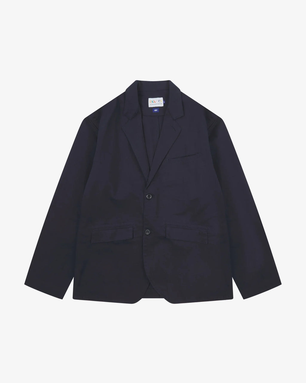 3047 Postcode Uskees 3047 Docklands Blazer in Midnight Blue | The Rake