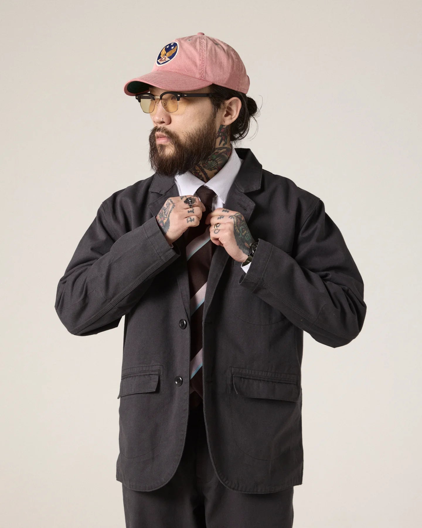 Uskees 3047 Docklands Blazer in Charcoal