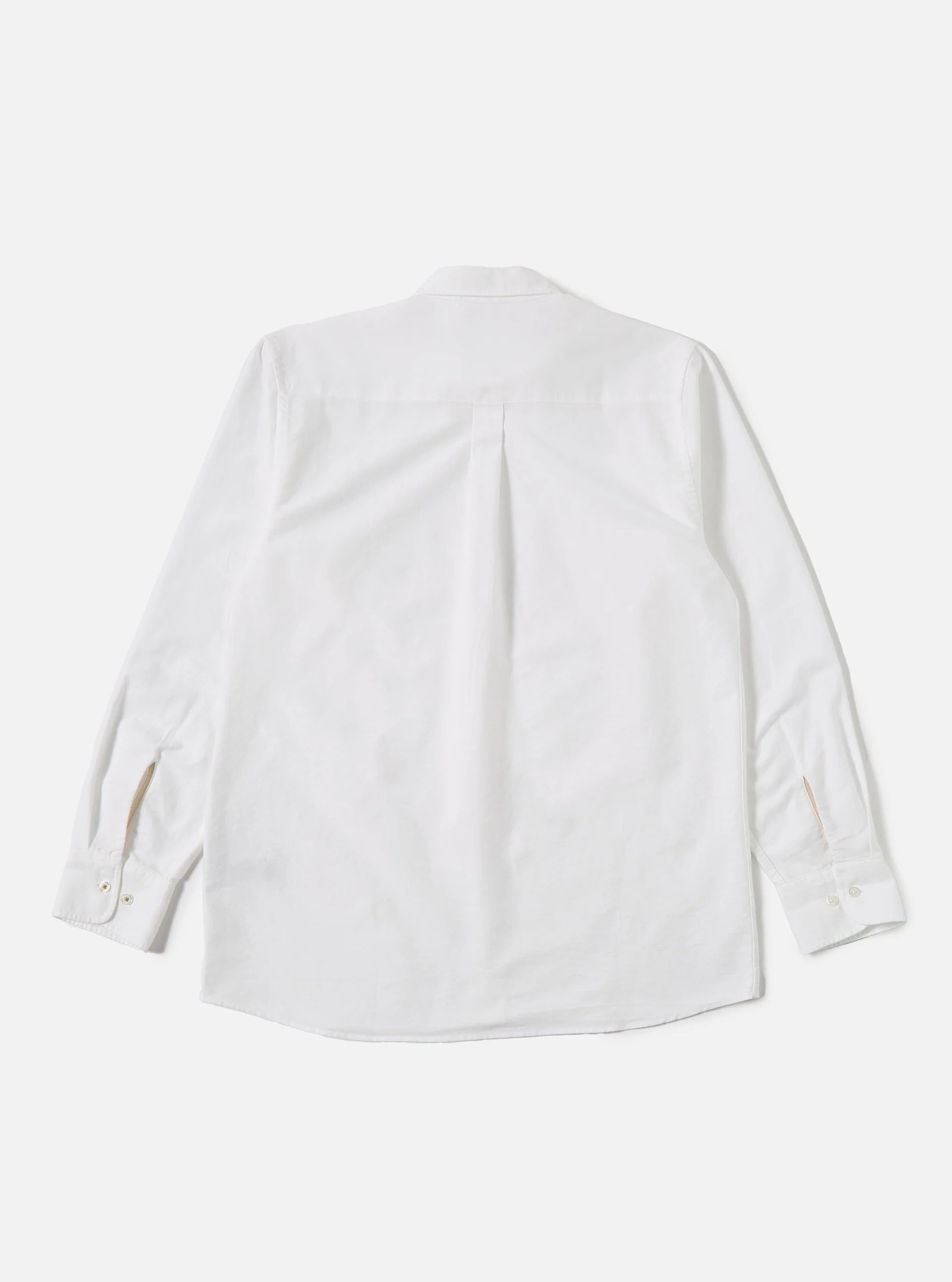 Universal Works Daybrook Shirt in White Oxford Shirting