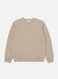 Universal Works Seamless Crew in Sand Coast Knit