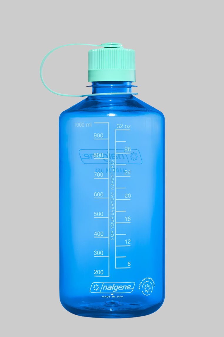 Nalgene 1L Cornflour Blue Sustain Narrow Mouth Bottle