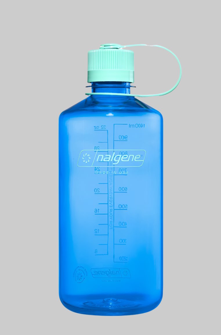 Nalgene 1L Cornflour Blue Sustain Narrow Mouth Bottle