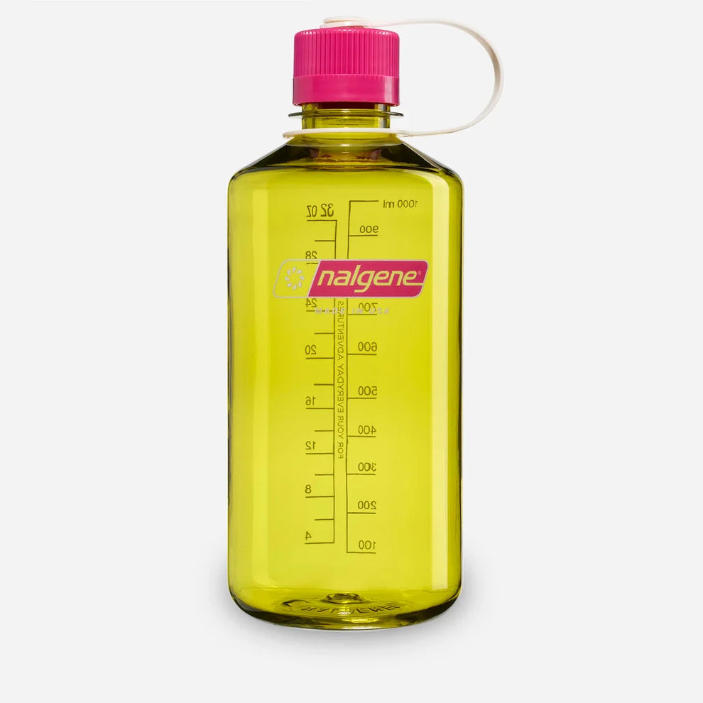 Nalgene 1L Endive with Fuchsia Purple Sustain Narrow Mouth Bottle