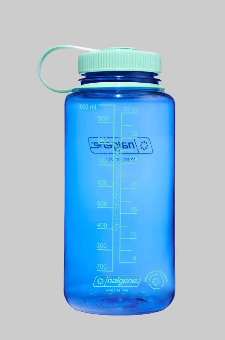 Nalgene 1 L Cornflour Blue Sustain Wide Mouth Bottle