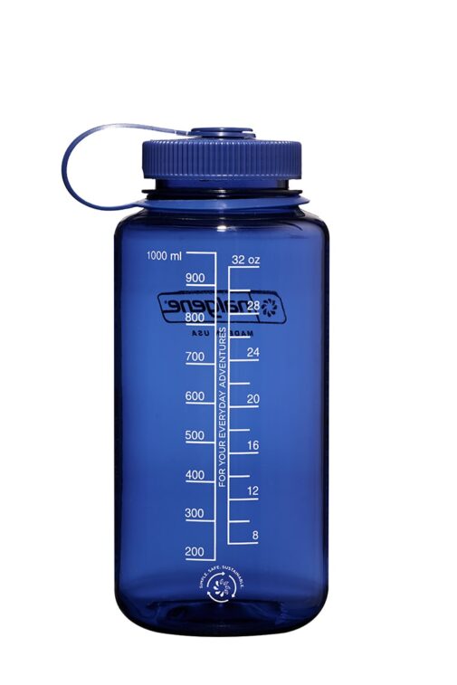 Nalgene 1L Denim Sustain Wide Mouth Bottle