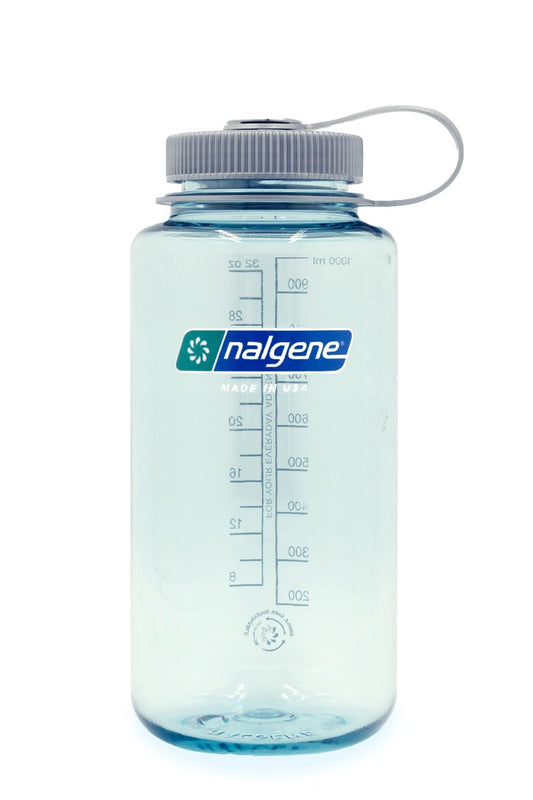 Nalgene 1L Red Seafoam Wide Mouth Bottle