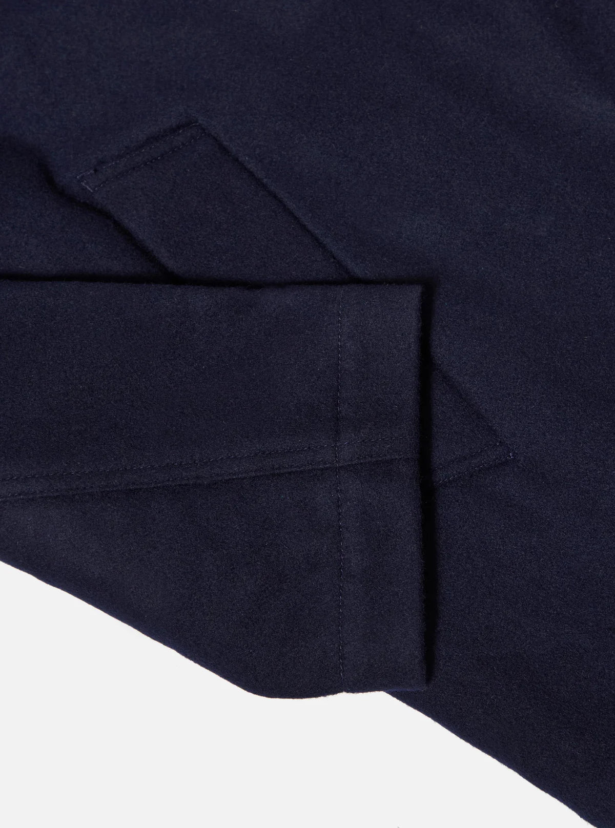 Universal Works Mowbray Mac Coat in Navy