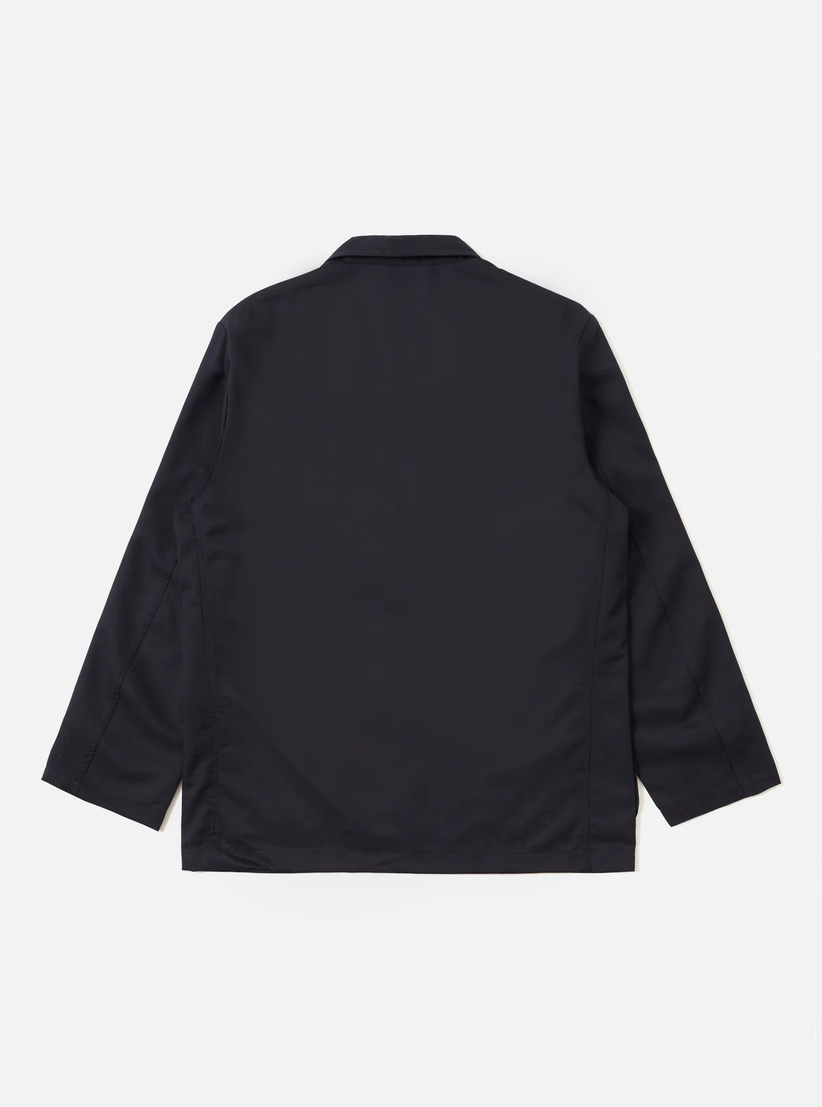 Universal Works Travel Suiting Two Button Jacket in Navy