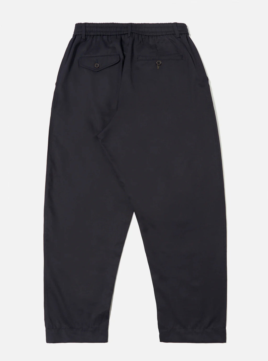 Universal Works Travel Suiting Oxford Pant in Navy