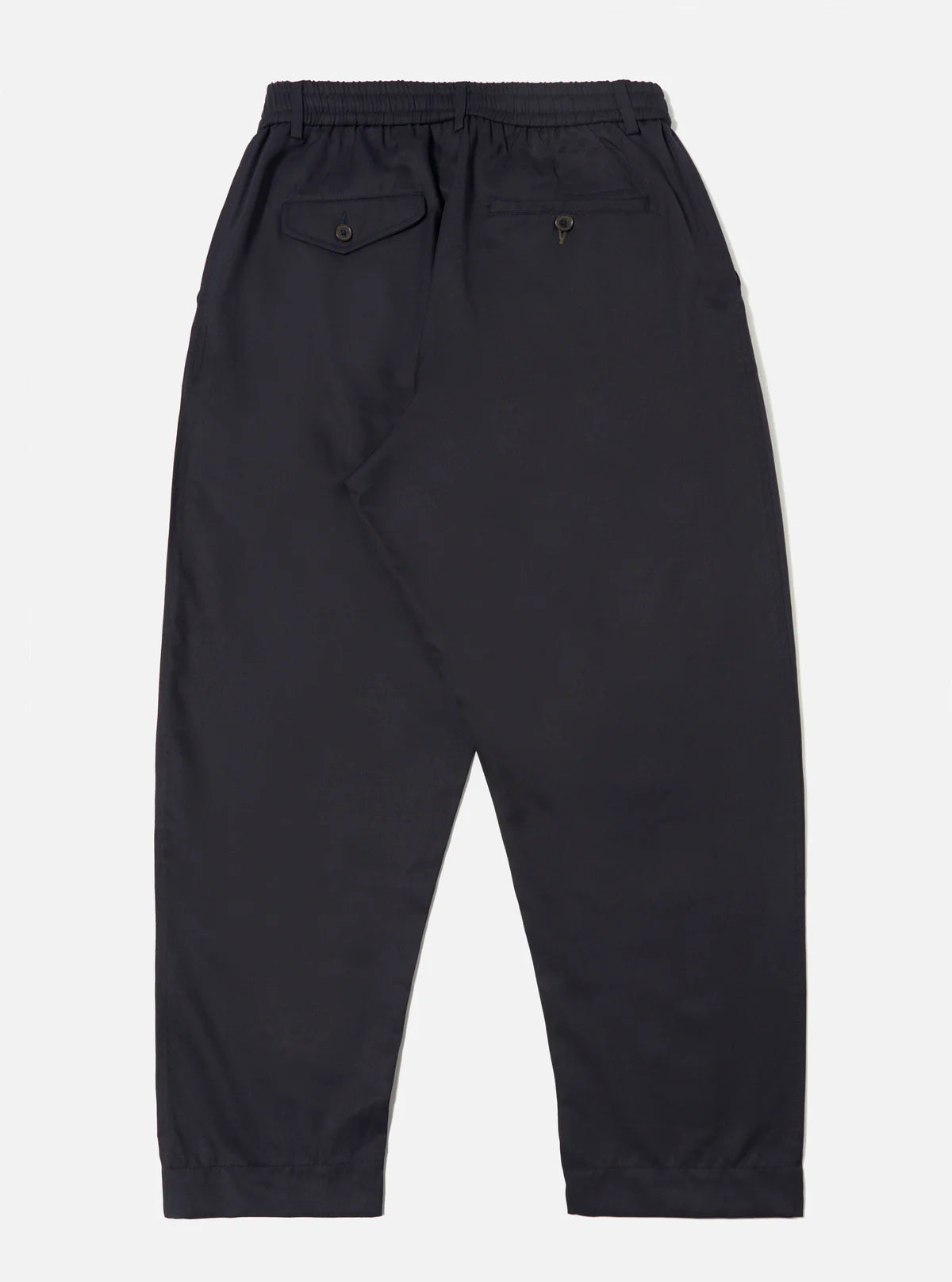 Universal Works Travel Suiting Oxford Pant in Navy