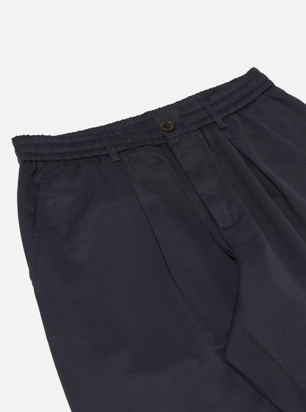 Universal Works Travel Suiting Oxford Pant in Navy