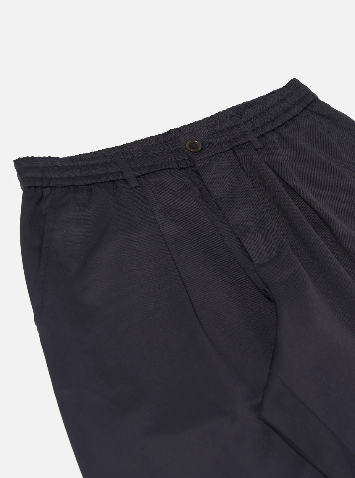Universal Works Travel Suiting Oxford Pant in Navy