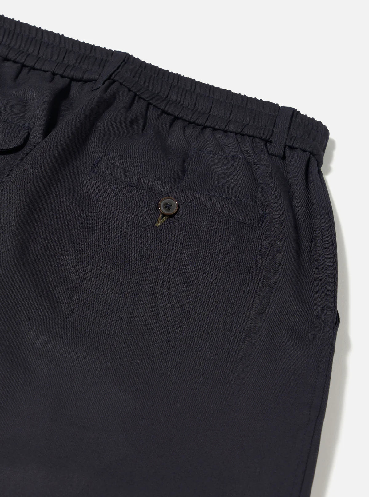 Universal Works Travel Suiting Oxford Pant in Navy