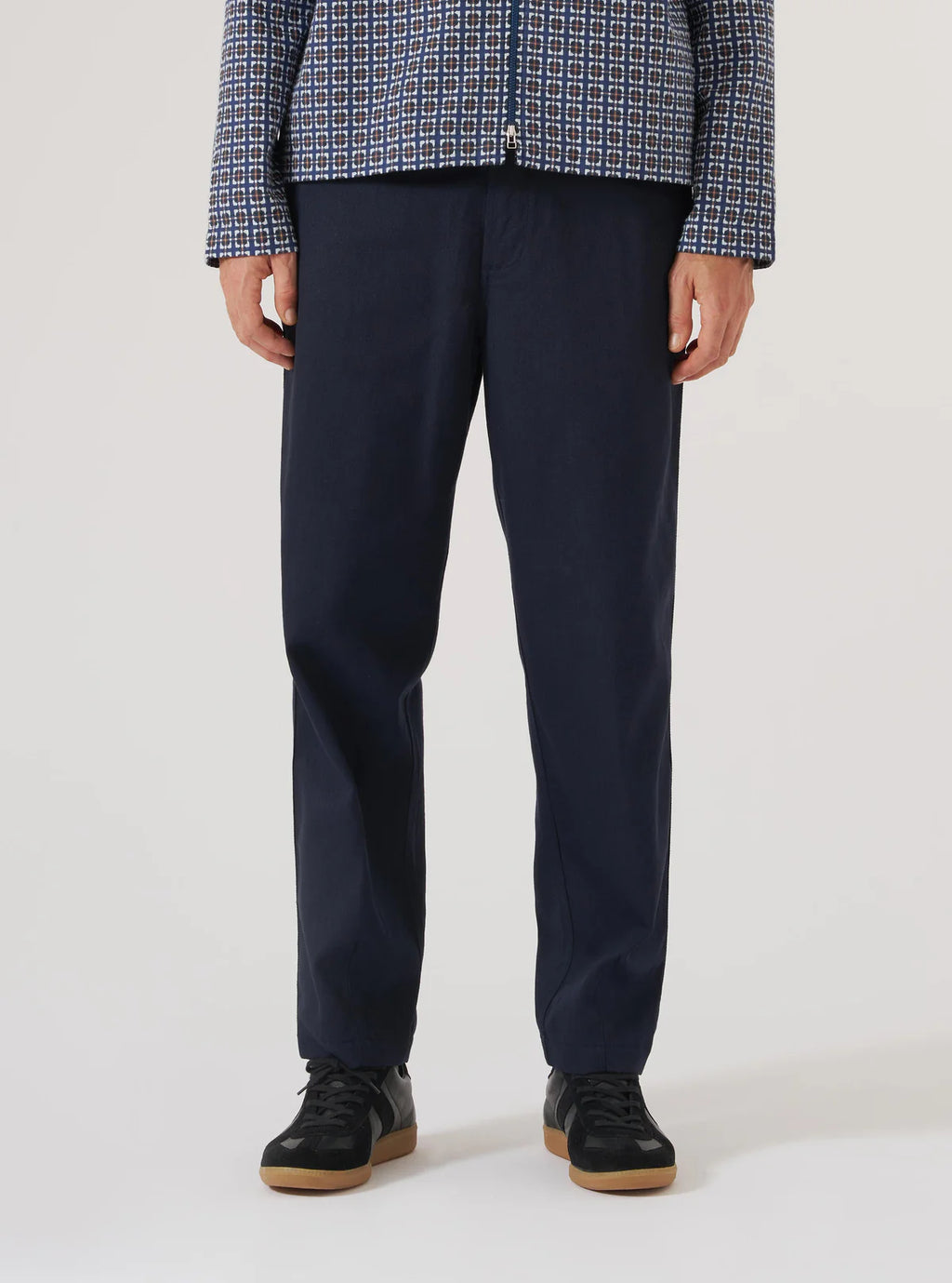 Universal Works Twill Utility Pant in Navy