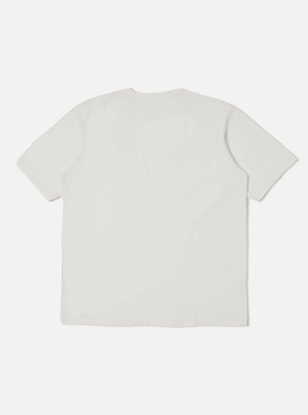 Universal Works Single Jersey Core Tee in Ecru