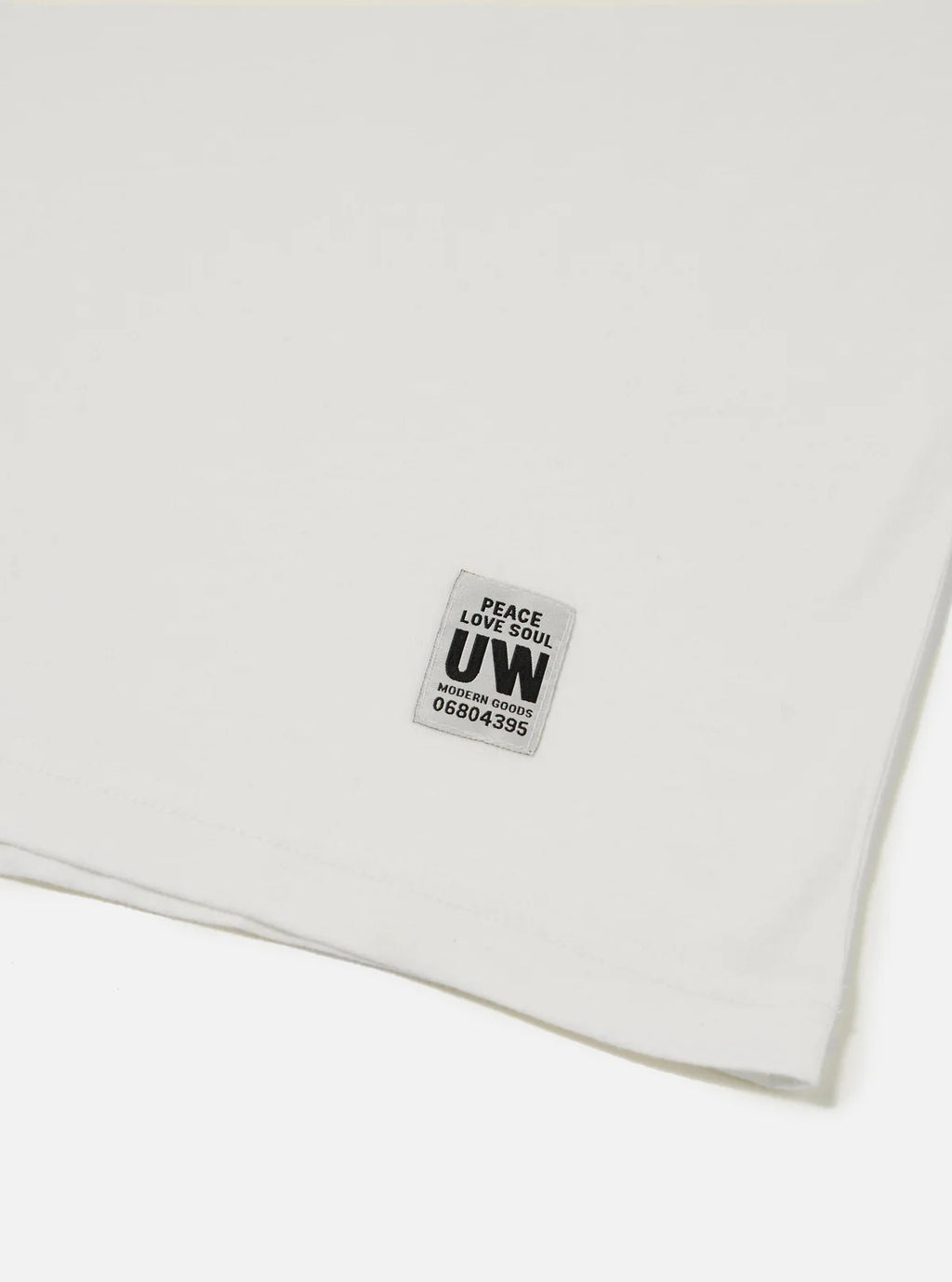 Universal Works Single Jersey Core Tee in Ecru