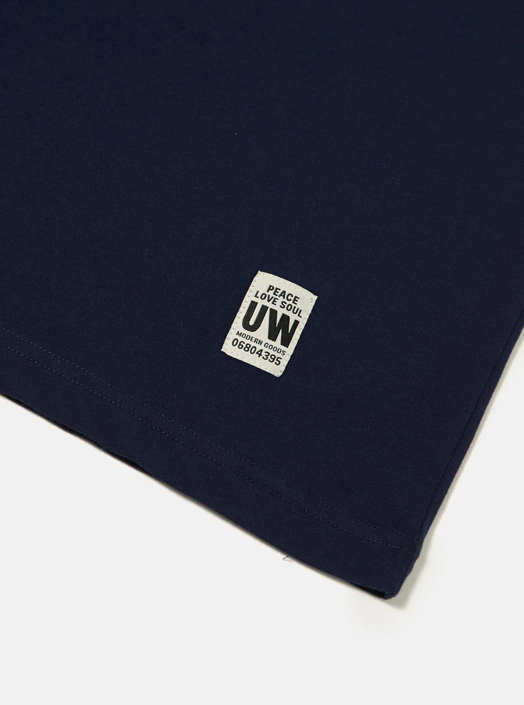 Universal Works Single Jersey Core Tee in Navy