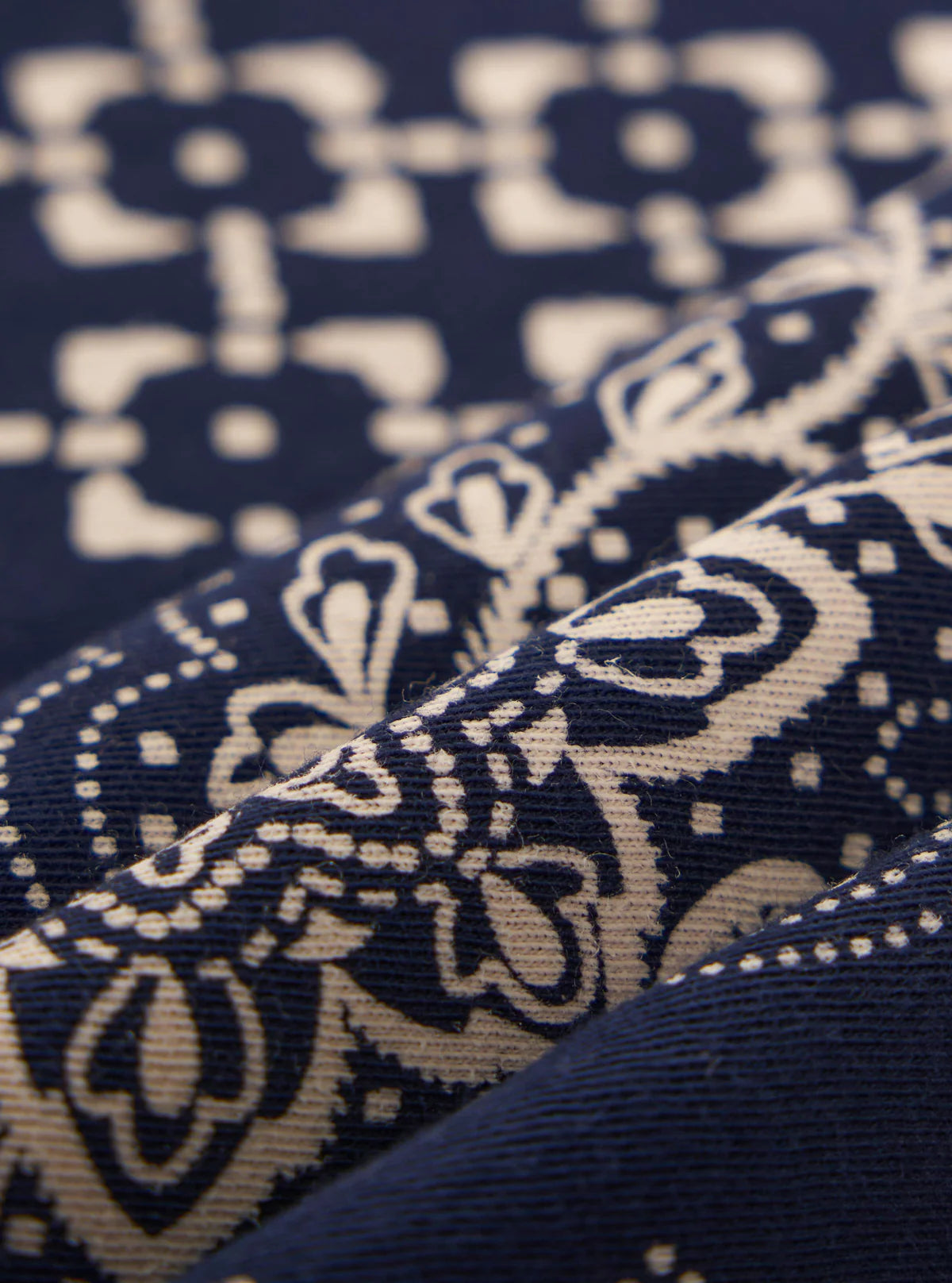 Universal Works Single Jersey Neckerchief in Navy