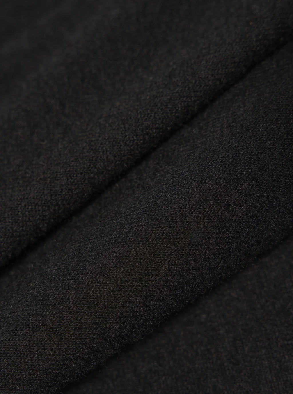 Universal Works Wool Mix Pullover Shirt in Black