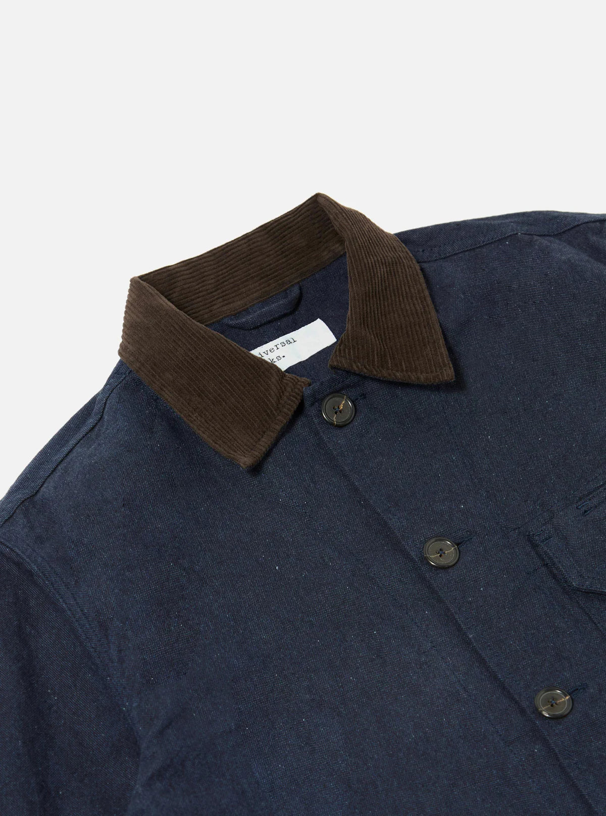 Universal Works Offline Denim Utility Jacket in Indigo
