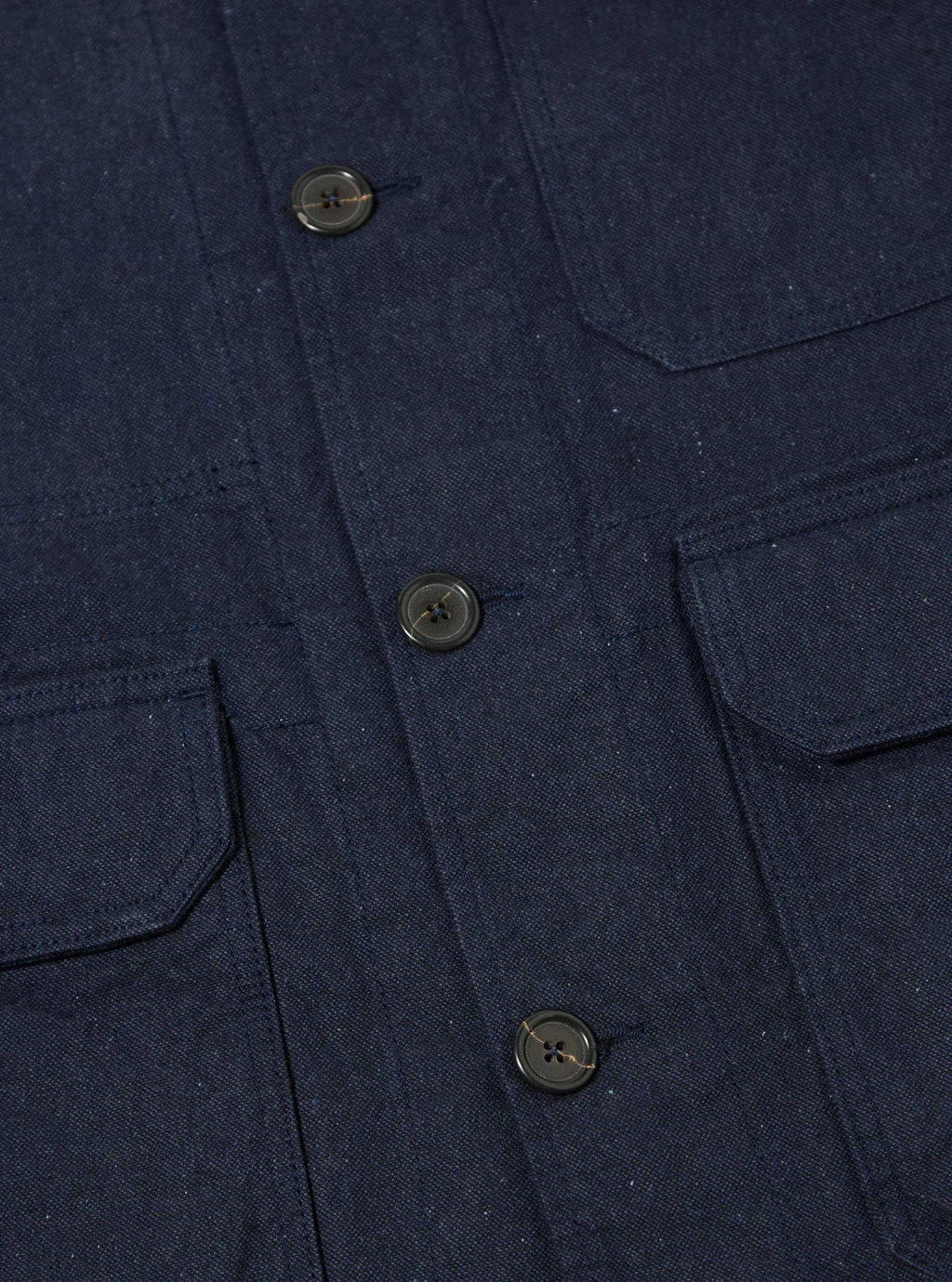 Universal Works Offline Denim Utility Jacket in Indigo