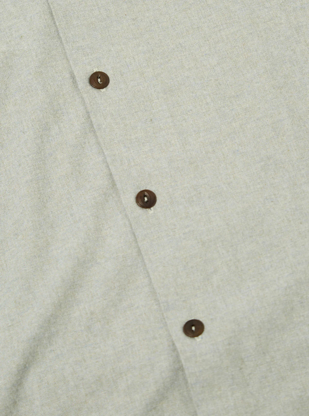 Universal Works Brushed Flannel Work Shirt in Grey
