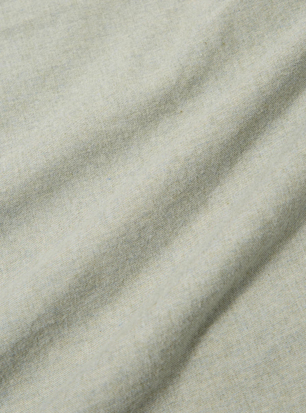 Universal Works Brushed Flannel Work Shirt in Grey