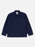 Universal Works Harris Tweed Easy Jacket in Indigo