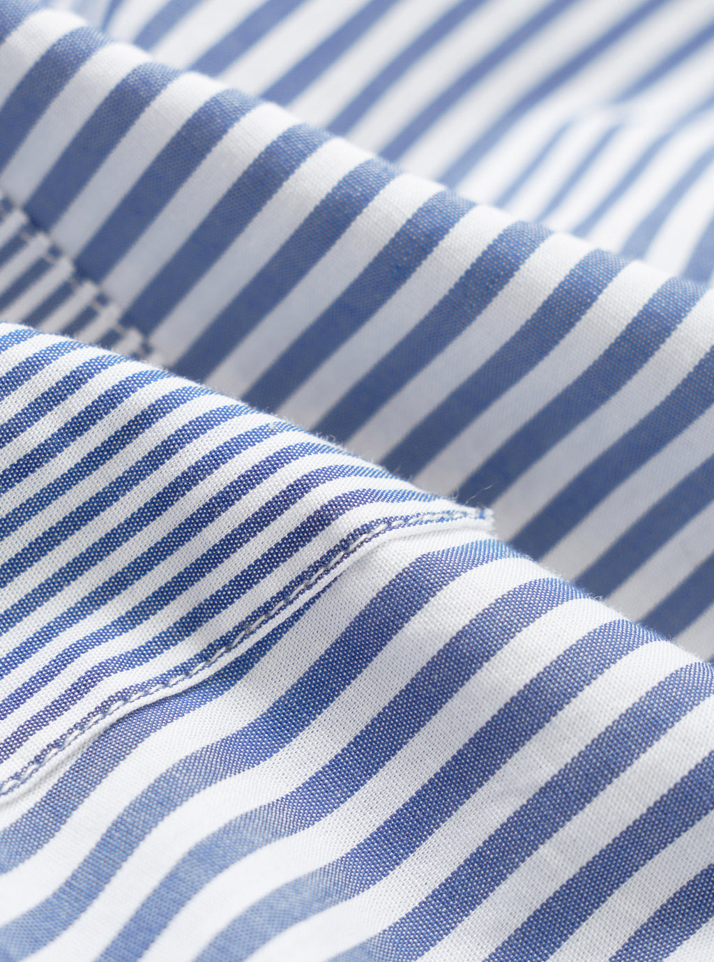 Universal Works Patched Shirt in Navy Queens Cotton
