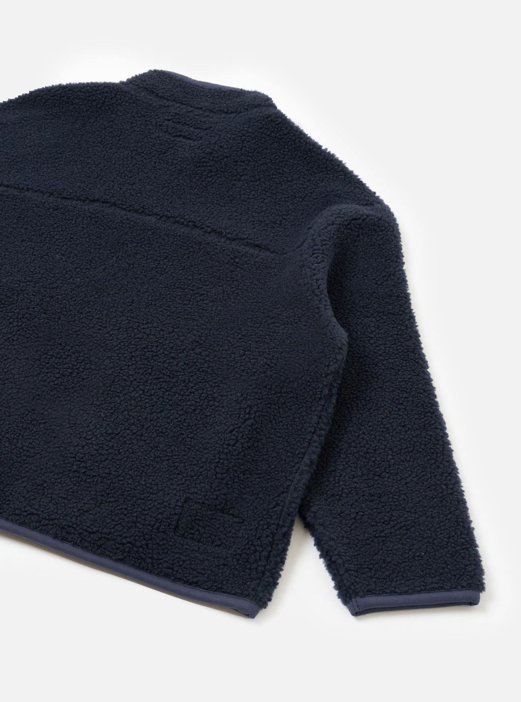 Universal Works Hep Mountain Jacket in Navy Artic Fleece