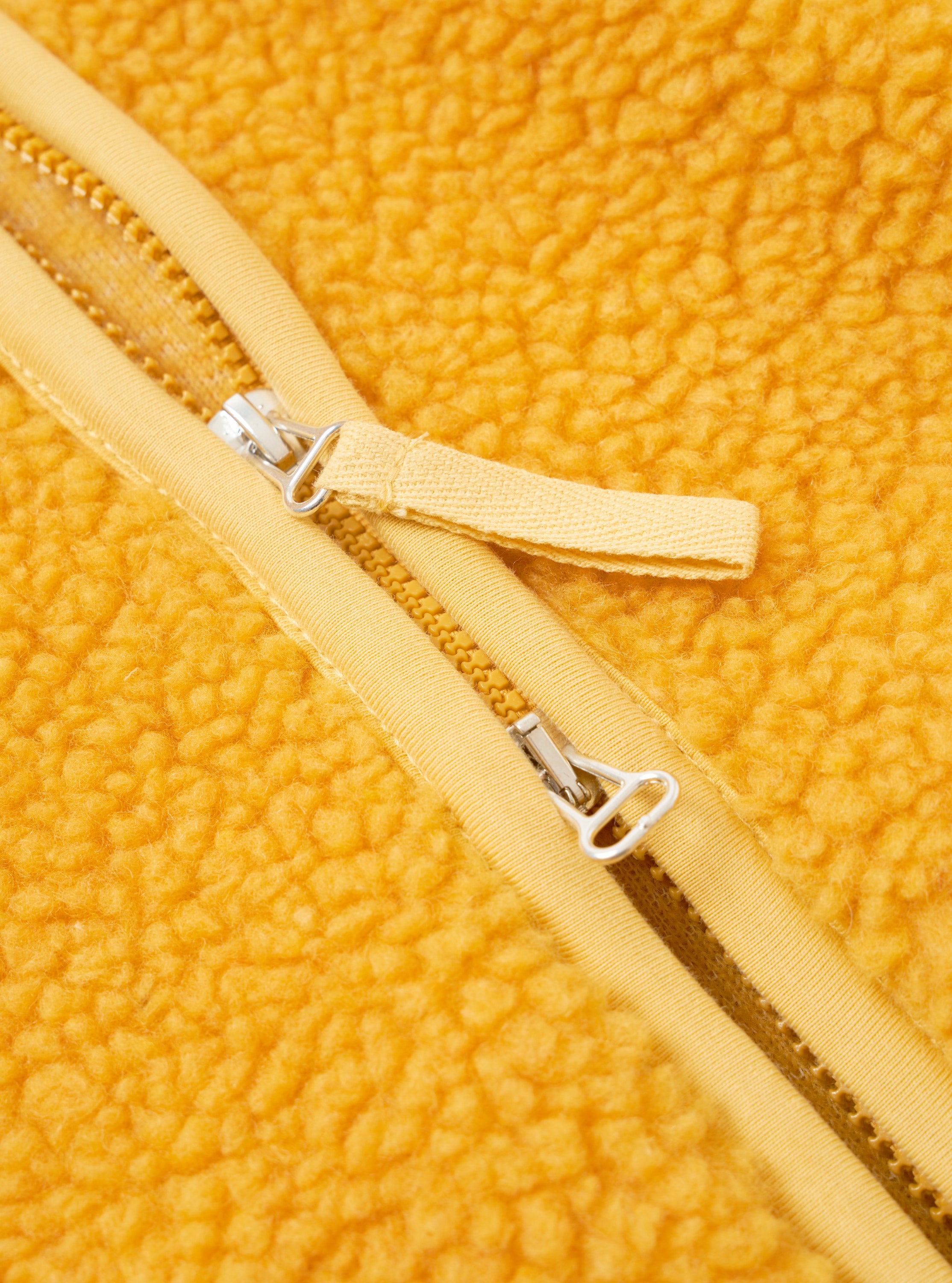 Universal Works Hep Mountain Jacket in Yellow Artic Fleece