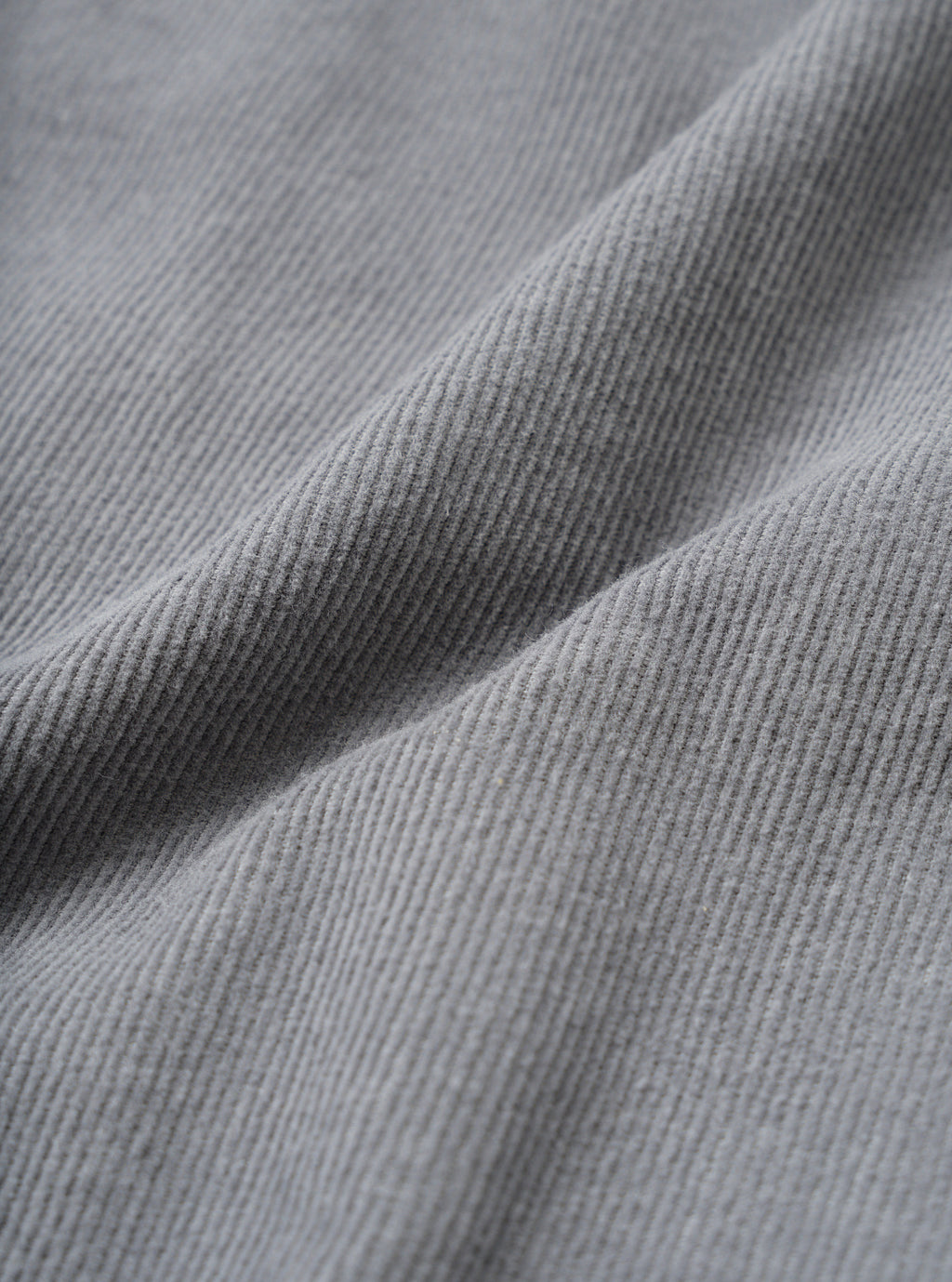 Universal Works Bakers Overshirt in Grey Fine Cord