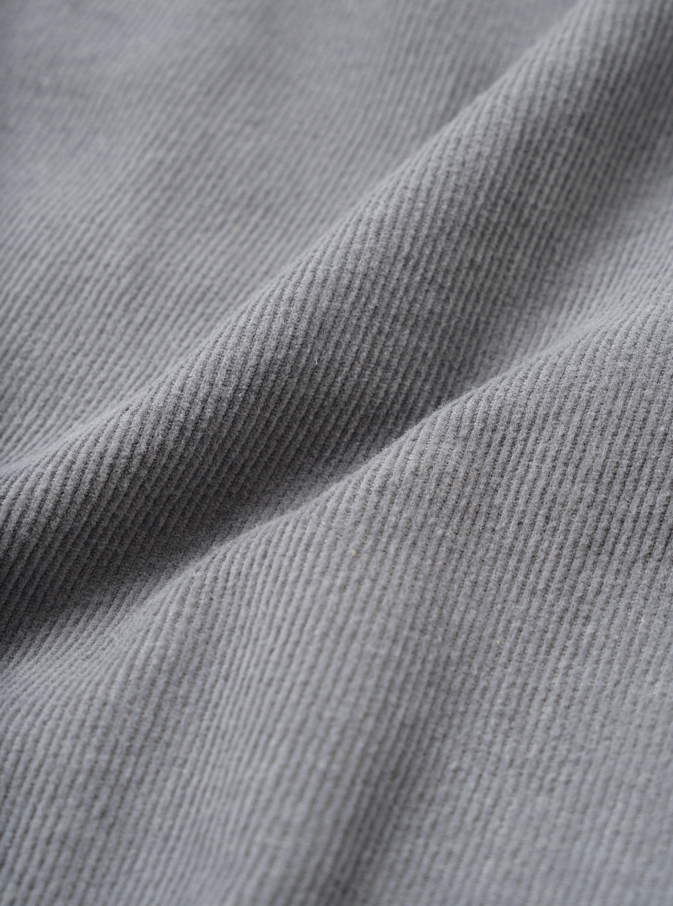 Universal Works Bakers Overshirt in Grey Fine Cord