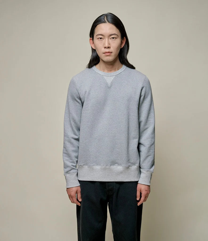 Merz B. Schwanen Classic Loopwheeled Sweatshirt 3M46.80 in Grey Melange