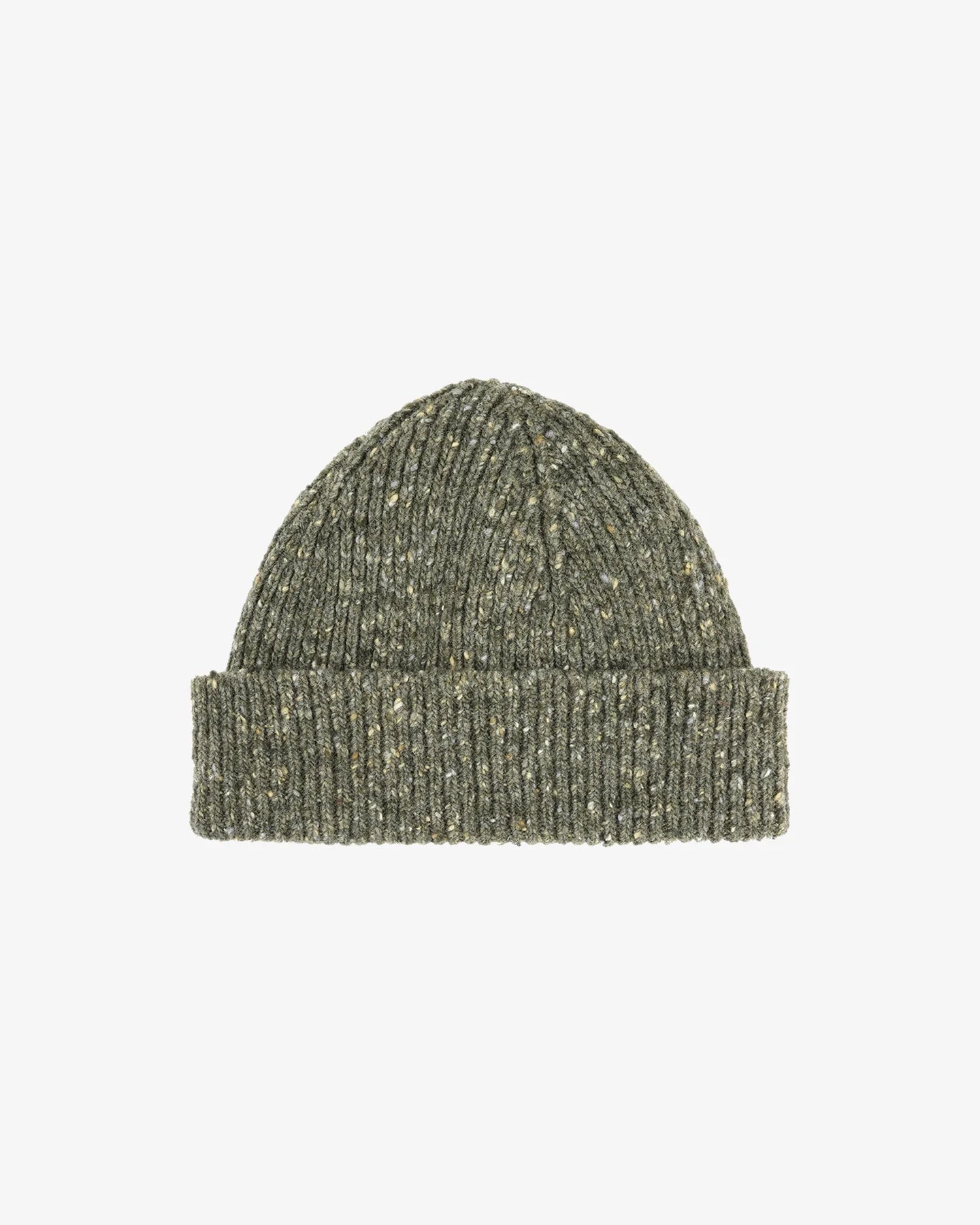 Uskees 4003 Speckled Donegal Wool in Army Green