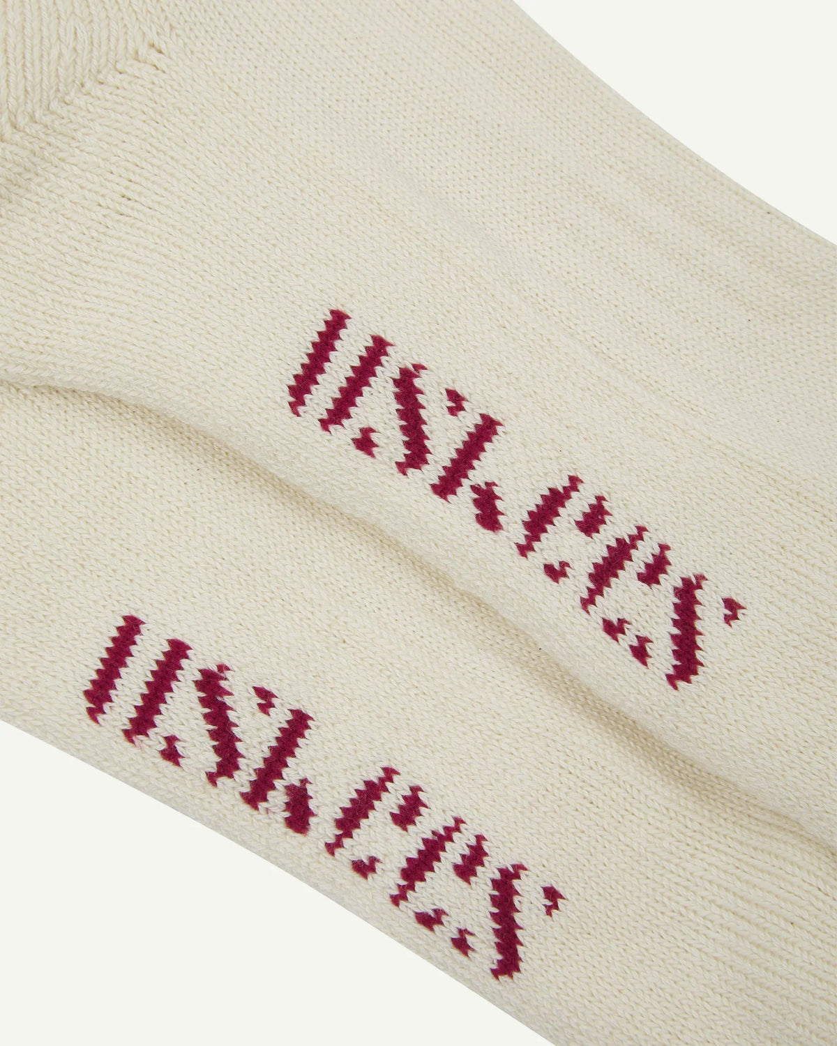 Uskees 4011 College Stripe Socks in Powder Blue
